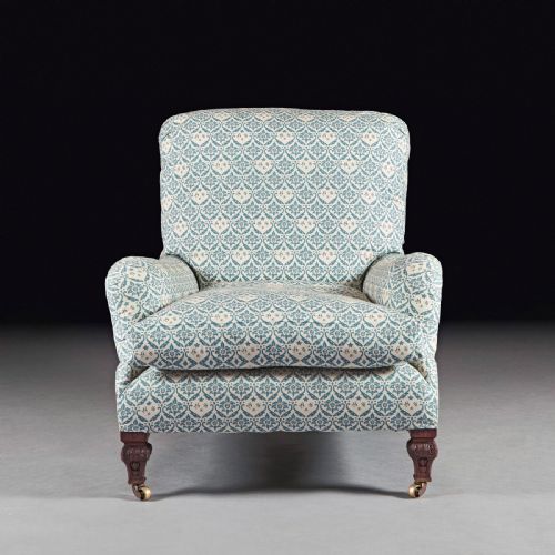 fig 2. Howard and Sons Grafton Armchair 19th Century