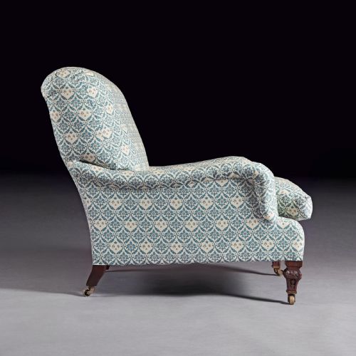 fig 3. Howard and Sons Grafton Armchair 19th Century