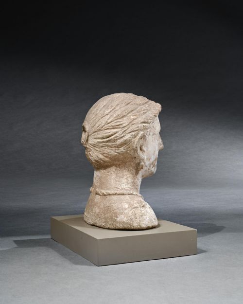 fig 2. Ancient Etruscan Votive Female Bust 4th Century Bc