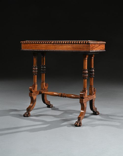 fig 2. Exceptional Gillows Regency Rosewood Jardiniere of Fine Colour