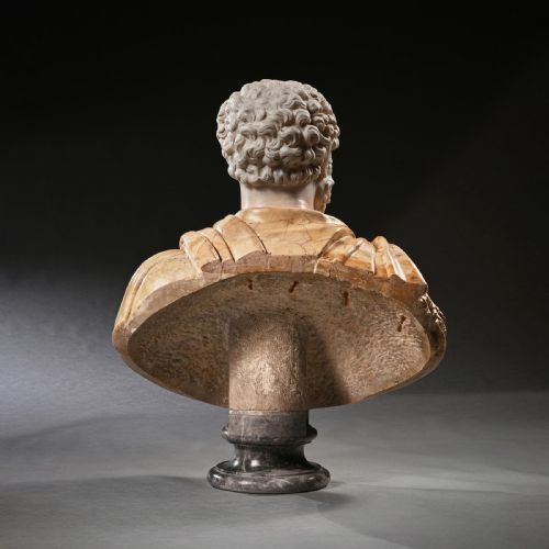 fig 5. A Huge And Important 18th Century Italian Carved Marble Bust Of Roman Emperor Septimius Severus, Attributed To The Cavaceppi Workshop