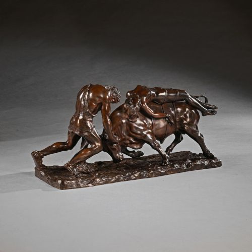 Grand Neapolitan Bronze Depicting the Abduction of Europa by Vincenzo Cinque