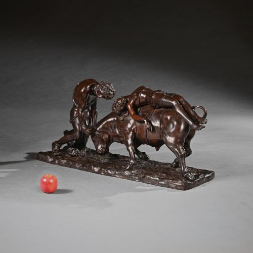 fig 2. Grand Neapolitan Bronze Depicting the Abduction of Europa by Vincenzo Cinque