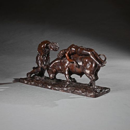 fig 3. Grand Neapolitan Bronze Depicting the Abduction of Europa by Vincenzo Cinque