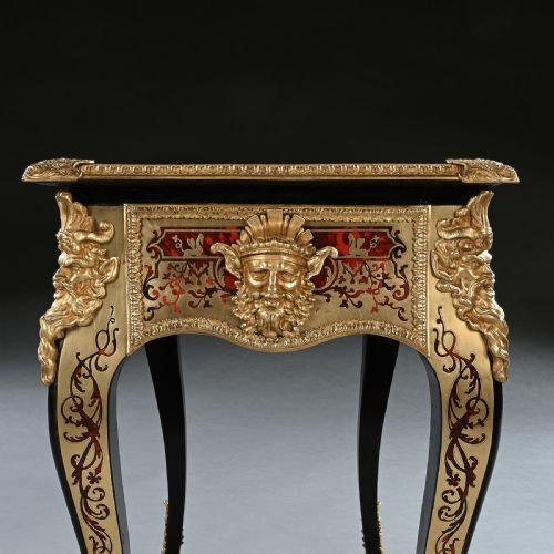 AN EXCEPTIONAL GEORGE IV PERIOD BOULLE GAMES TABLE ATTRIBUTED TO THOMAS PARKER - ADDITIONAL PHOTO 3
