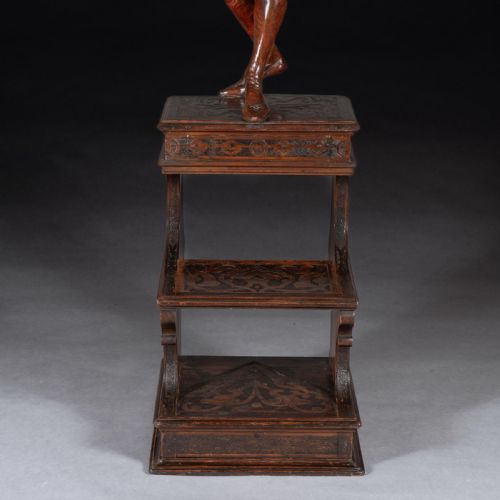 VALENTINO BESAREL PAIR OF CARVED ITALIAN VENETIAN FIGURES - ADDITIONAL PHOTO 13