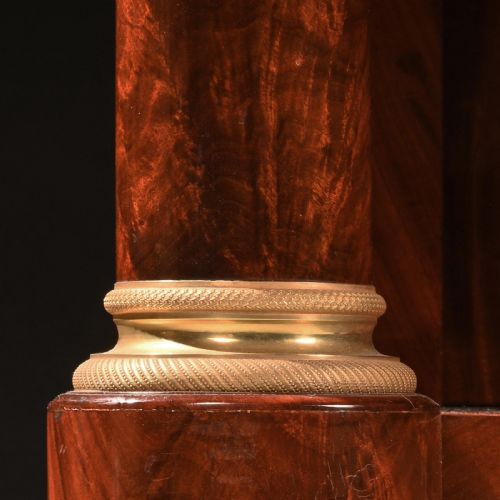 fig 3. Grand French Empire Mahogany Gilt Bronze Mounted Console Table of Extremely Large Scale