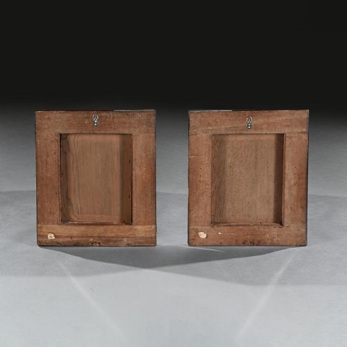 RARE PAIR OF SPANISH COLONIAL 18TH CENTURY TORTOISESHELL ENCONCHADO MIRRORS PERUVIAN OR MEXICAN - ADDITIONAL PHOTO 3