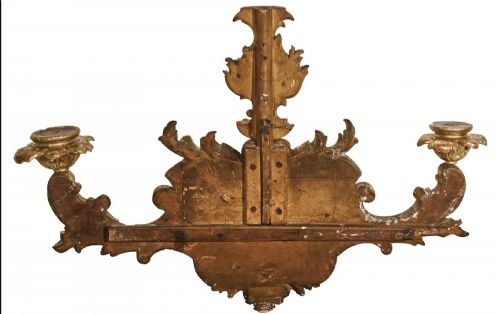 PAIR OF 18TH CENTURY VENETIAN GILTWOOD WALL SCONCES - ADDITIONAL PHOTO 7