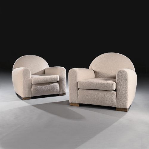 PAIR OF MID 20TH CENTURY FRENCH PARISIAN CLUB ARMCHAIRS - ADDITIONAL PHOTO 2