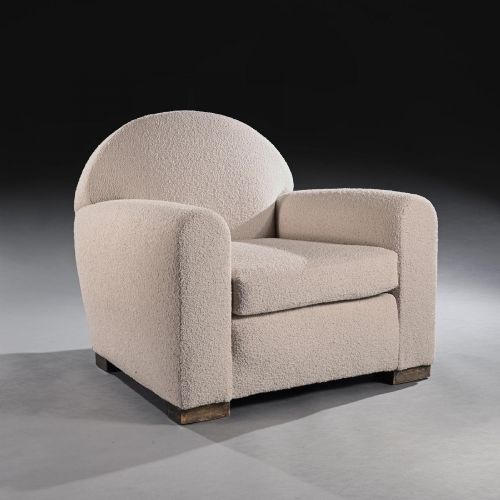 PAIR OF MID 20TH CENTURY FRENCH PARISIAN CLUB ARMCHAIRS - ADDITIONAL PHOTO 3