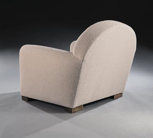 PAIR OF MID 20TH CENTURY FRENCH PARISIAN CLUB ARMCHAIRS - ADDITIONAL PHOTO 7
