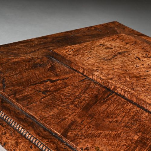 LATE REGENCY GEORGE IV PERIOD WINE COOLER CELLARETTE IN POLLARD OAK OF EXCEPTIONAL COLOUR AND PATINA - ADDITIONAL PHOTO 6