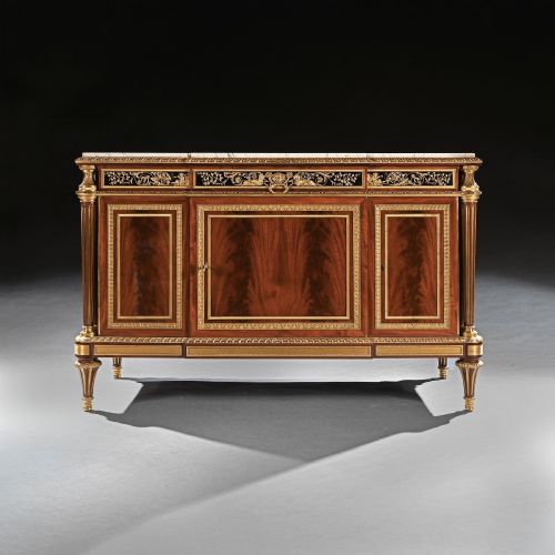 An Important 19th Century French Henry Dasson Commode in the Louis Xvi Style After the Model by Weisweiler