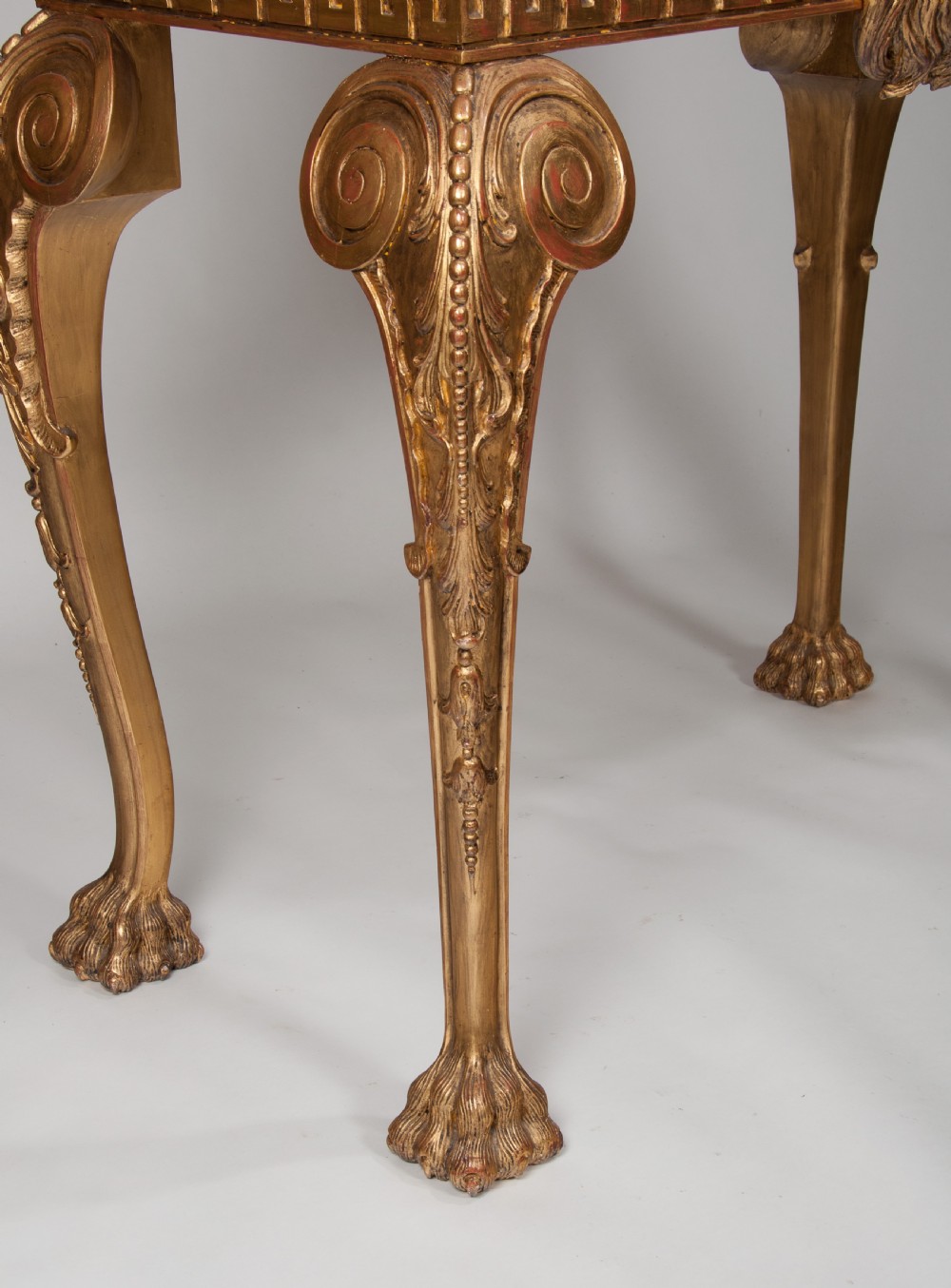 Fine Walnut Cocktail Cabinet On Carved Giltwood Base View V