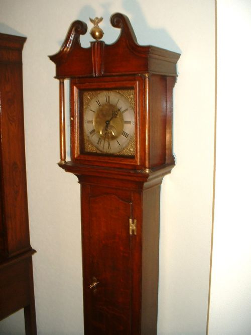 fig 1. 18C, Brass face, Long-case Clock