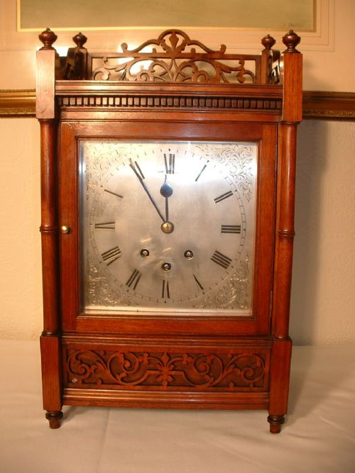 fig 1. Aesthetic Period Musical Clock.
Quarter Striking on 8 Bells.