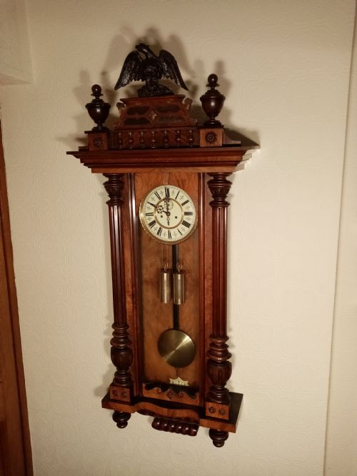 Gustav Becker Vienna Wall Clock.