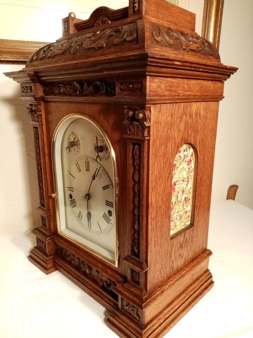 Impressive Westminster-chime Bracket/table Clock