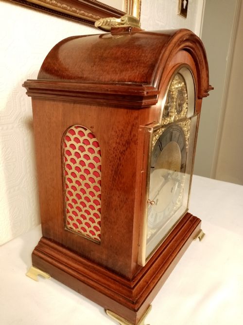 fig 2. Ting-Tang, Quarter-Striking, W&H Mantel/Bracket Clock.