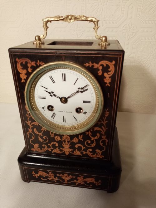 French Officers Campaign Clock