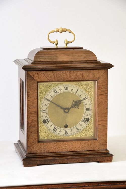 Westminster Chime, Walnut  Mantel/bracket Clock.