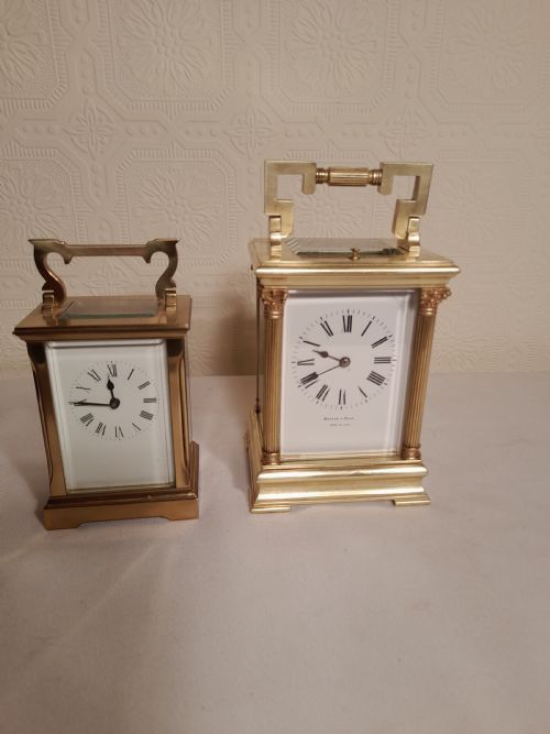 Large Striking/repeating Carriage Clock. Mappin & Webb Paris.