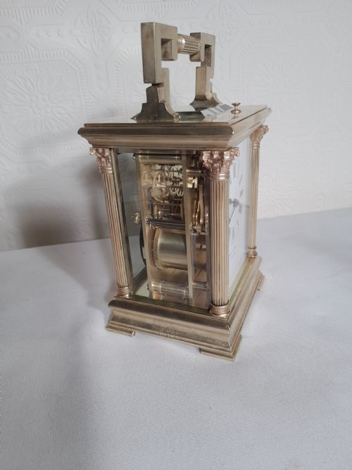 fig 1. Large Striking/Repeating Carriage Clock. MAPPIN & WEBB PARIS.