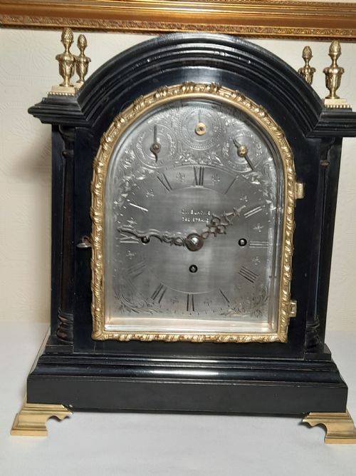 fig 1. 8 bell, Triple-Fusee, London Bracket Clock