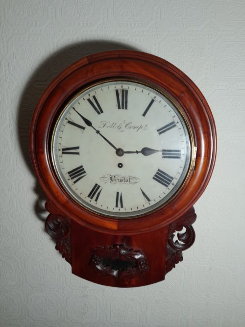 Lovely Drop-dial Wall Clock. Dell & Co. Bristol