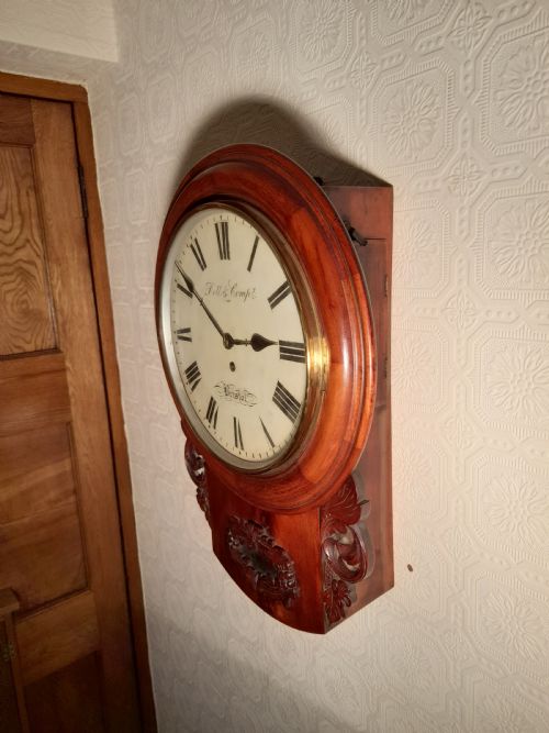 fig 1. Lovely Drop-Dial Wall Clock. DELL & CO. BRISTOL