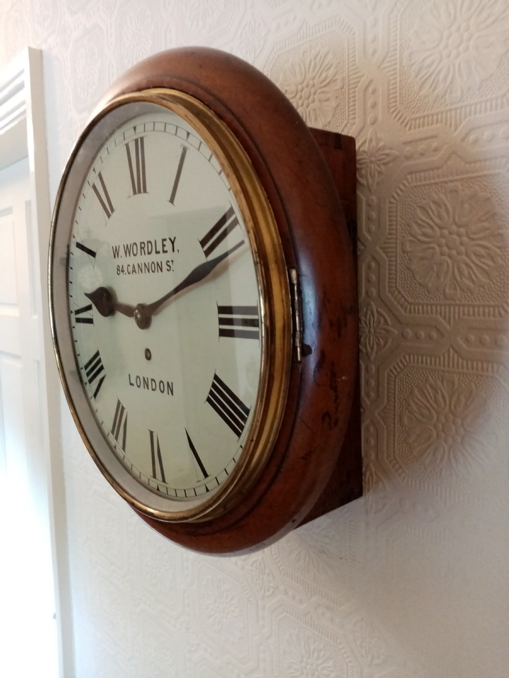 London fusee School/Railway Wall Clock. View III
