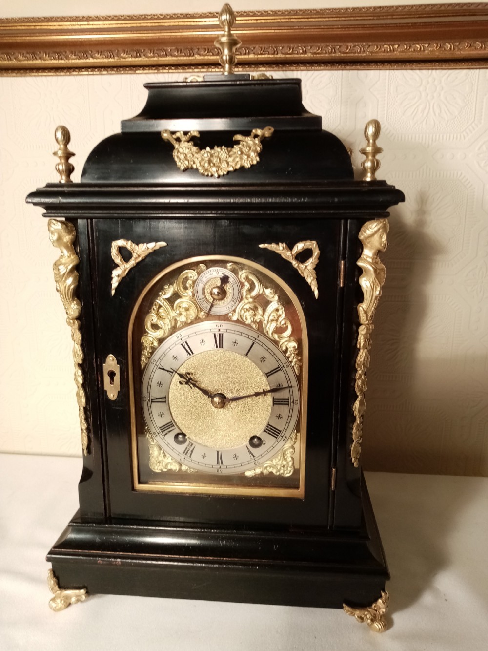 Outstanding Ebonised W&H Ting-tang Quarter-striking Bracket Clock.