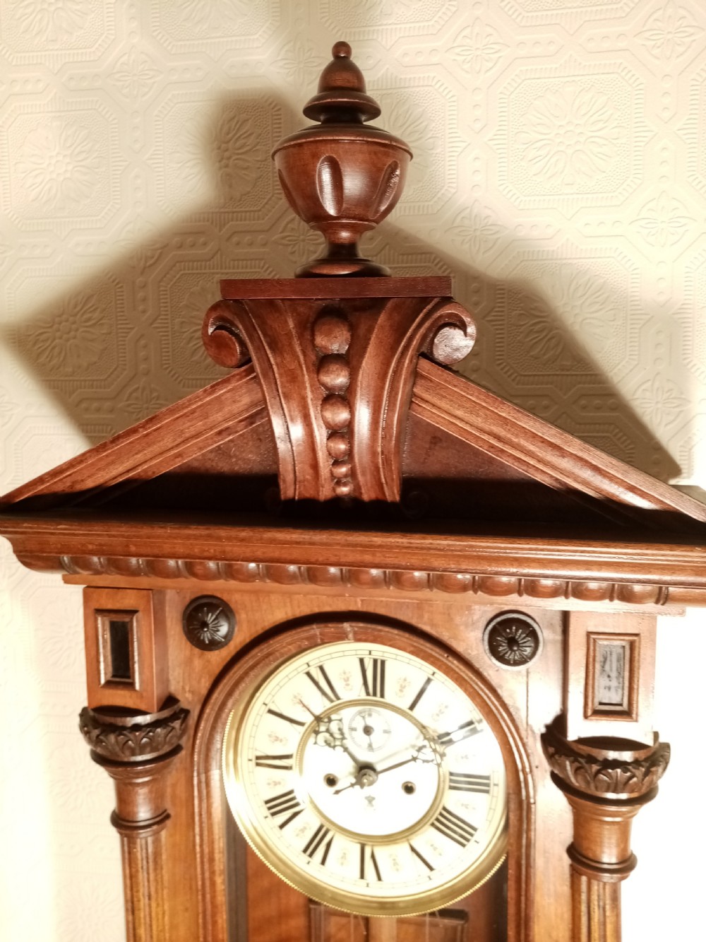 Superior Gustav Becker Vienna Wall Clock View V