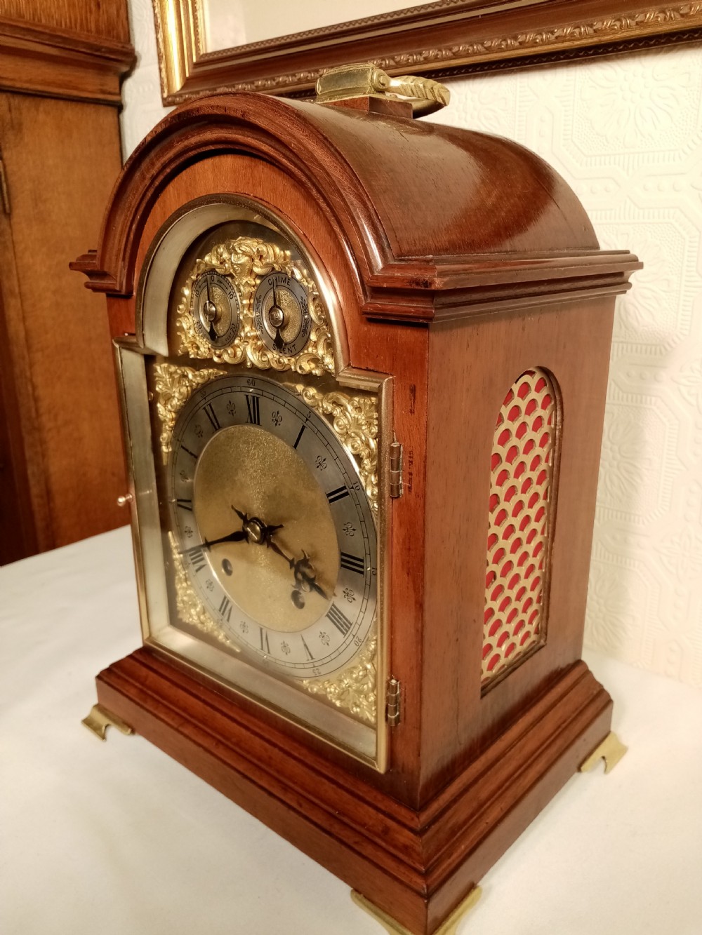 Ting-Tang, Quarter-Striking, W&H Mantel/Bracket Clock. View II