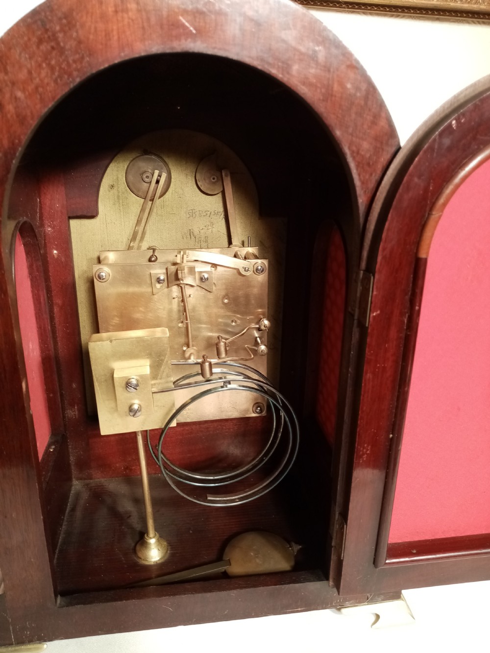 Ting-Tang, Quarter-Striking, W&H Mantel/Bracket Clock. View VI