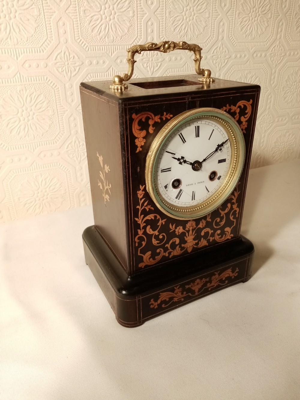 French Officers Campaign Clock View III