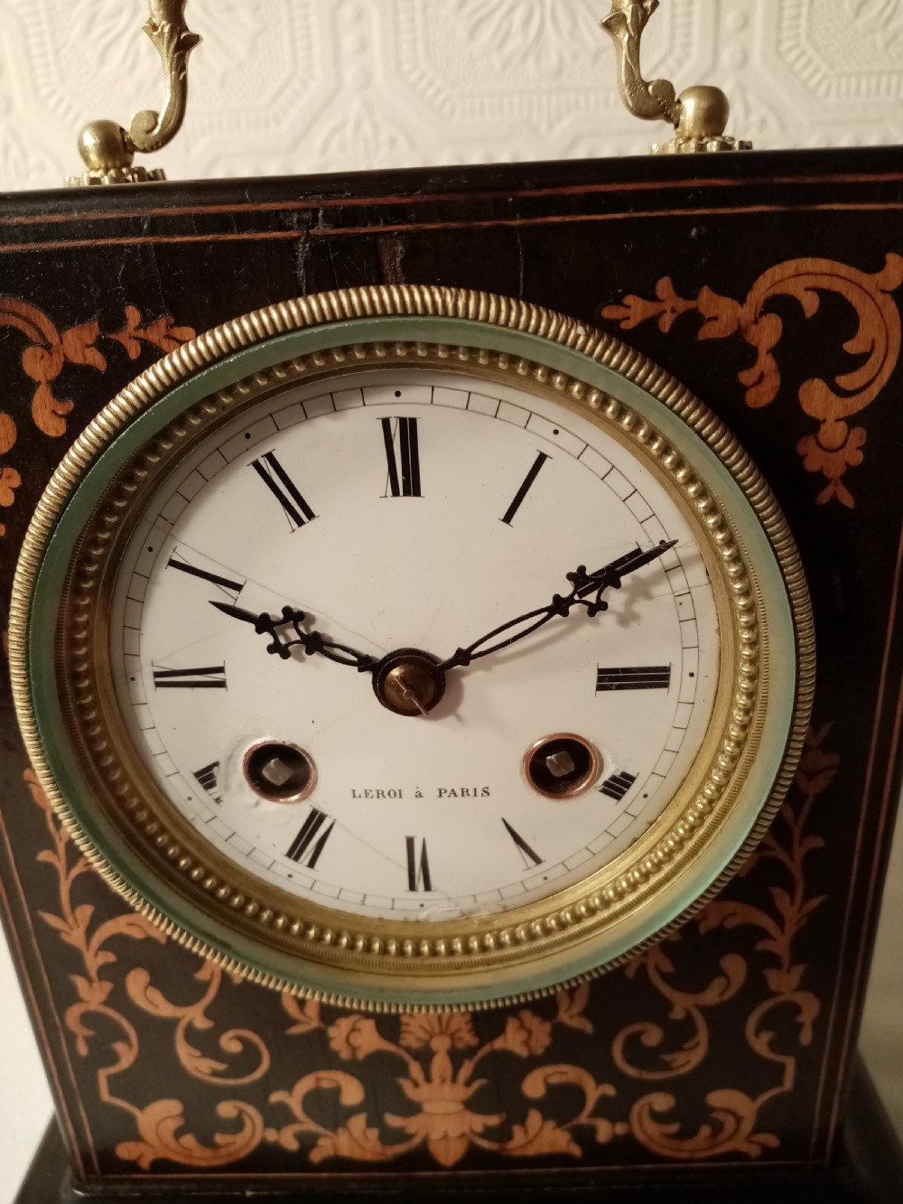 French Officers Campaign Clock View IV