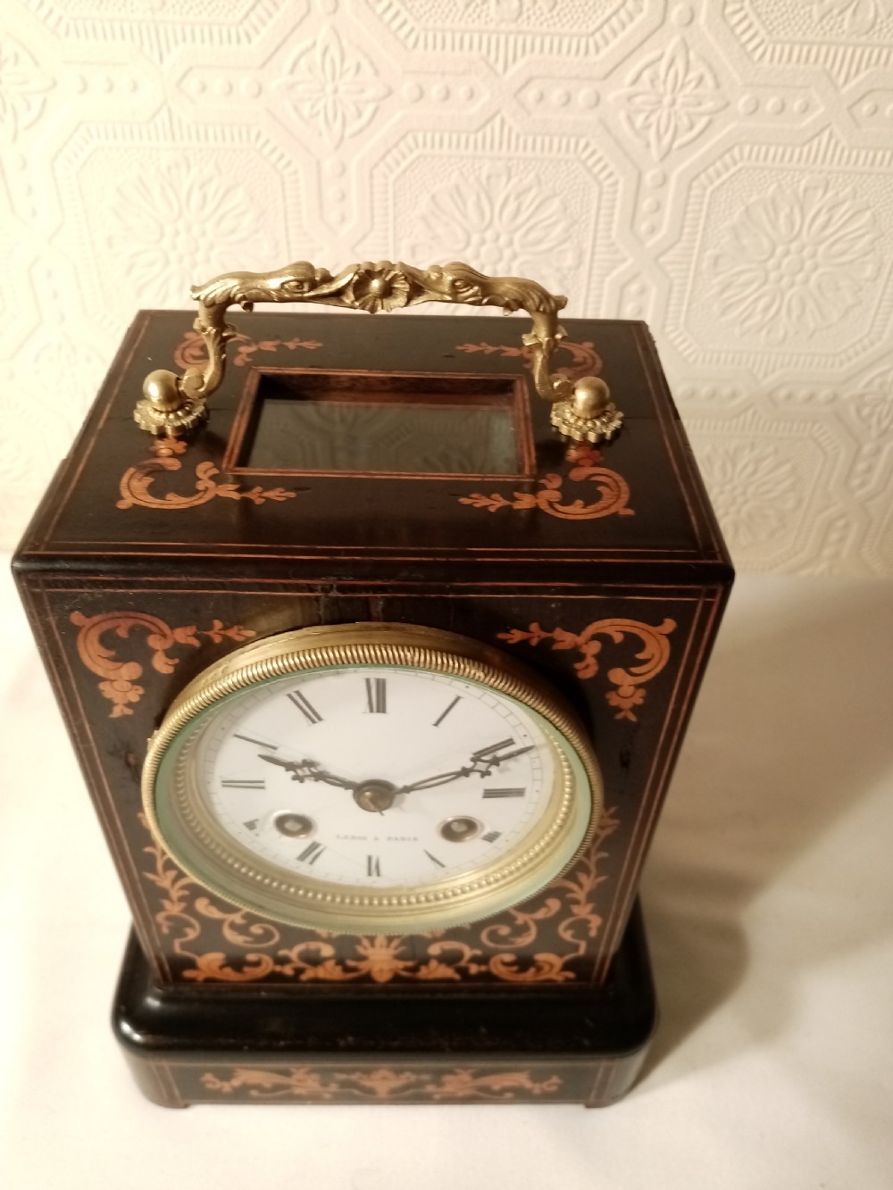 French Officers Campaign Clock View V