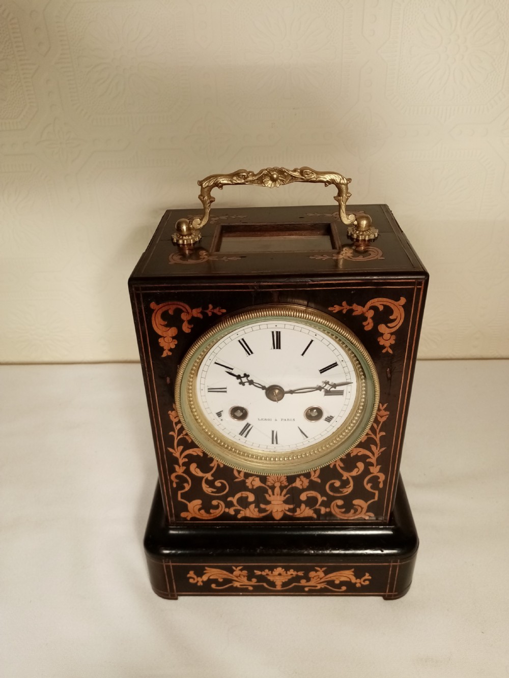 French Officers Campaign Clock View VIII