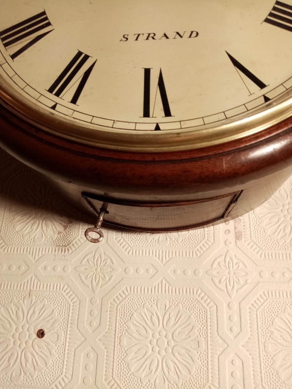 London, Twin-Fusee, Bell Striking  Wall Clock View IV