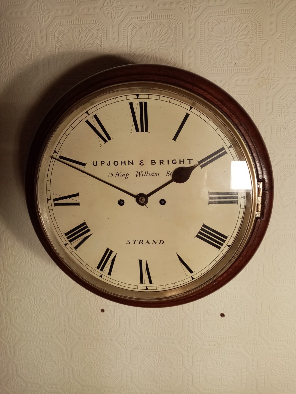 London, Twin-Fusee, Bell Striking  Wall Clock View V
