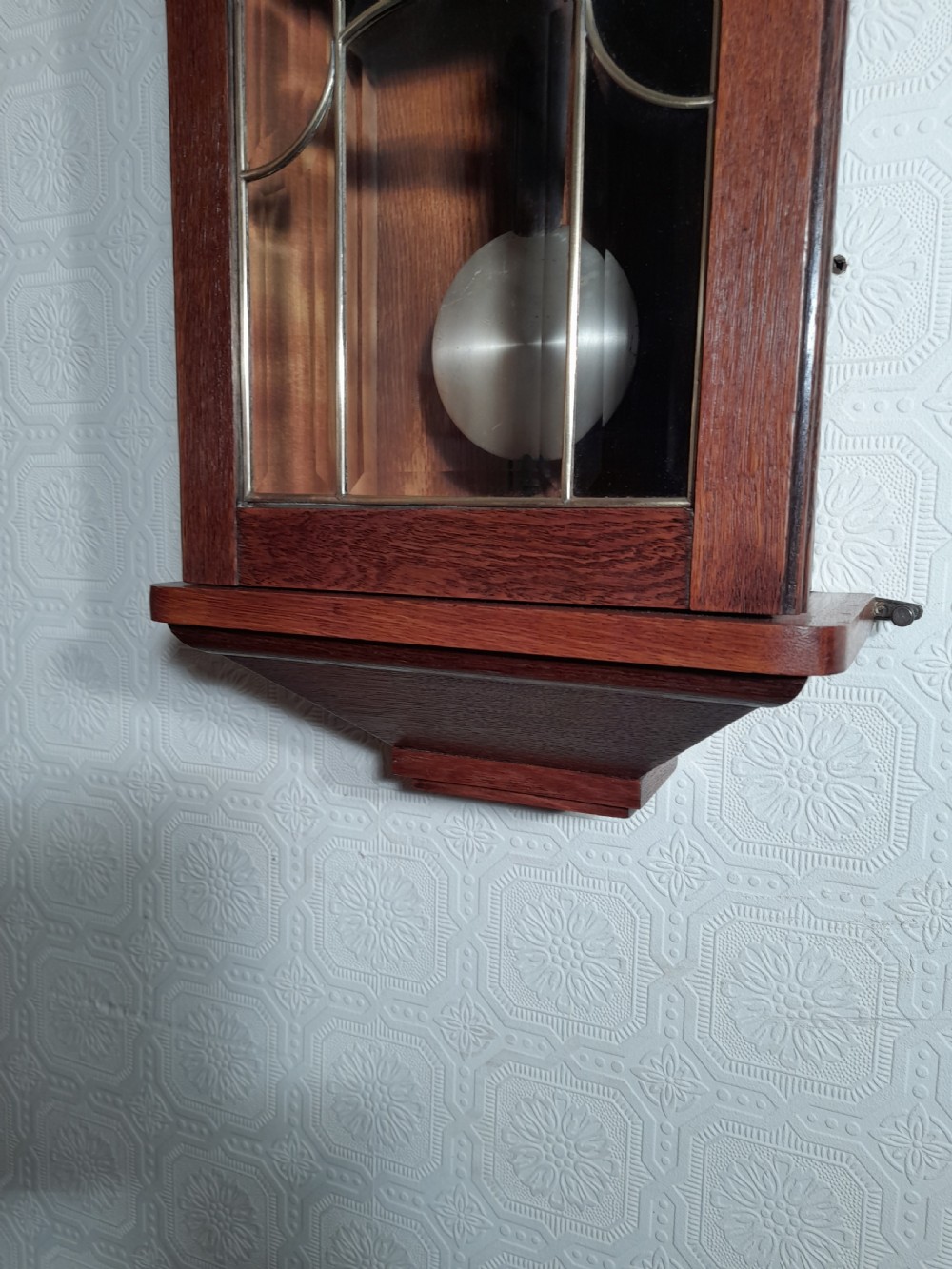Arts & Crafts Westminster-Chime Wall Clock. View V