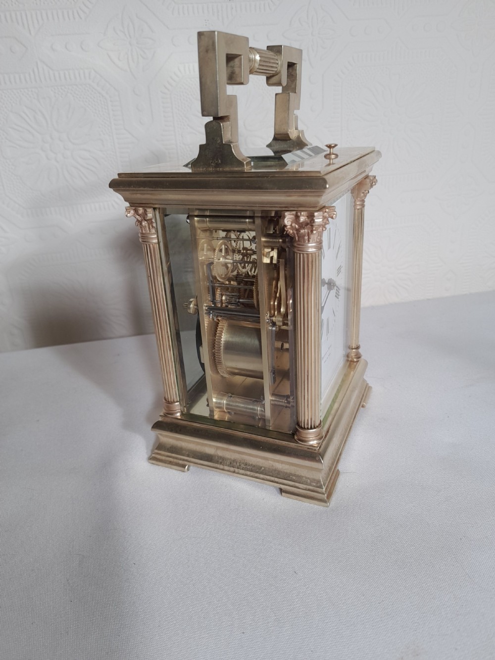 Large Striking/Repeating Carriage Clock. MAPPIN & WEBB PARIS. View II