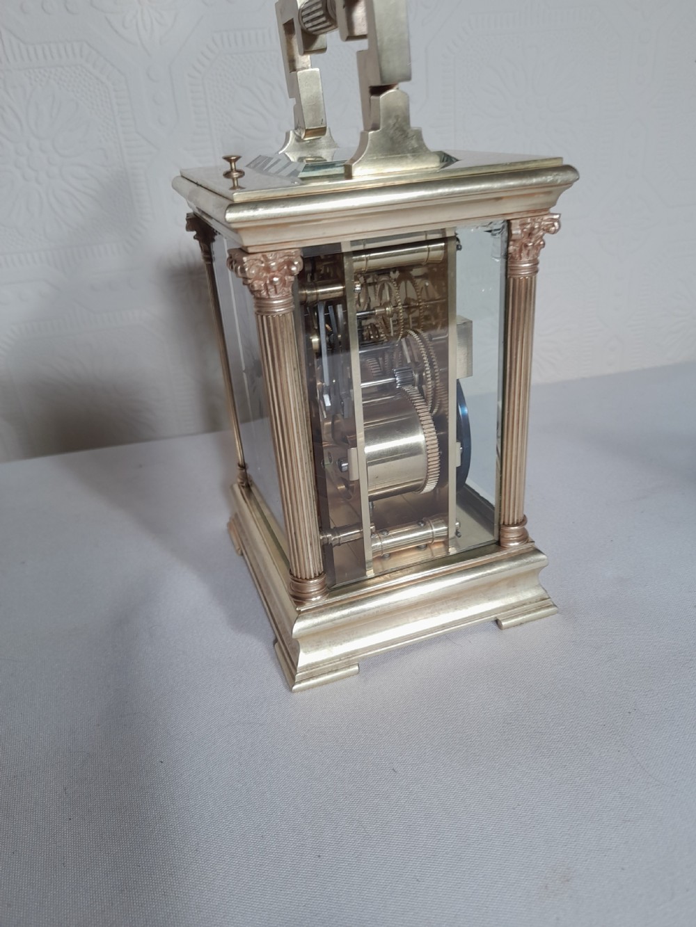 Large Striking/Repeating Carriage Clock. MAPPIN & WEBB PARIS. View III