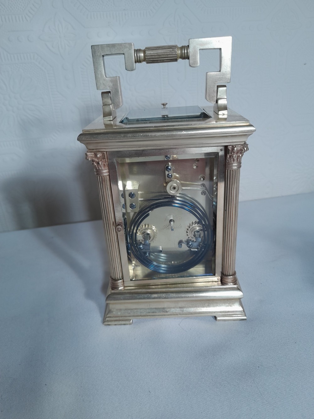 Large Striking/Repeating Carriage Clock. MAPPIN & WEBB PARIS. View IV