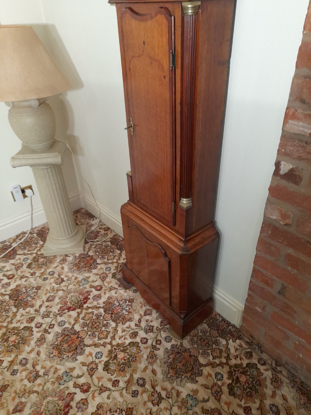 Early Georgian Longcase Clock. BLAKEWAY of ALBRIGHTON. SHROPS. View IV