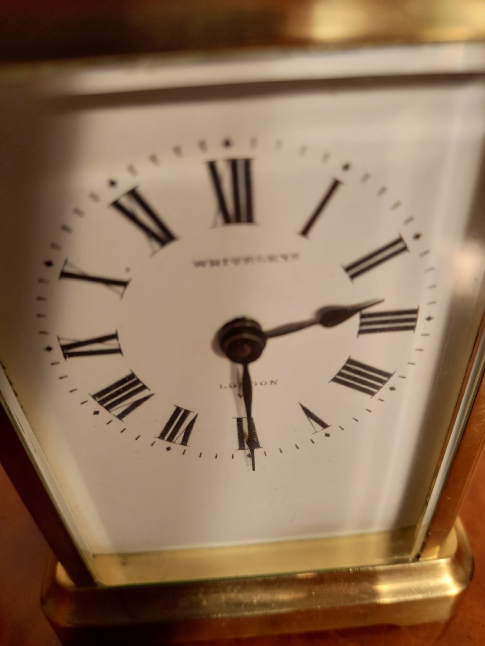French Carriage Clock and Case. View III