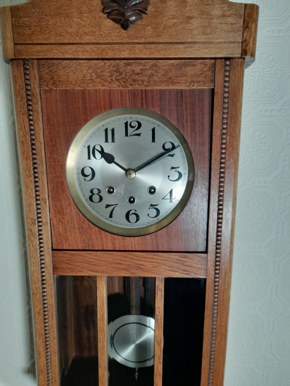 Arts & Crafts, Westminster Chime Wall Clock View II