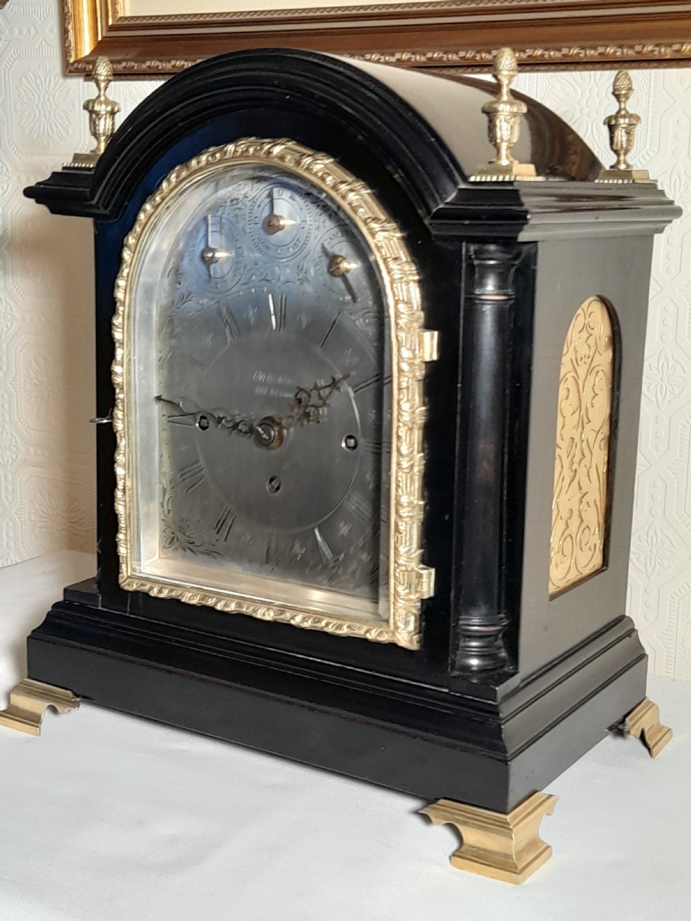 8 bell, Triple-Fusee, London Bracket Clock View IV
